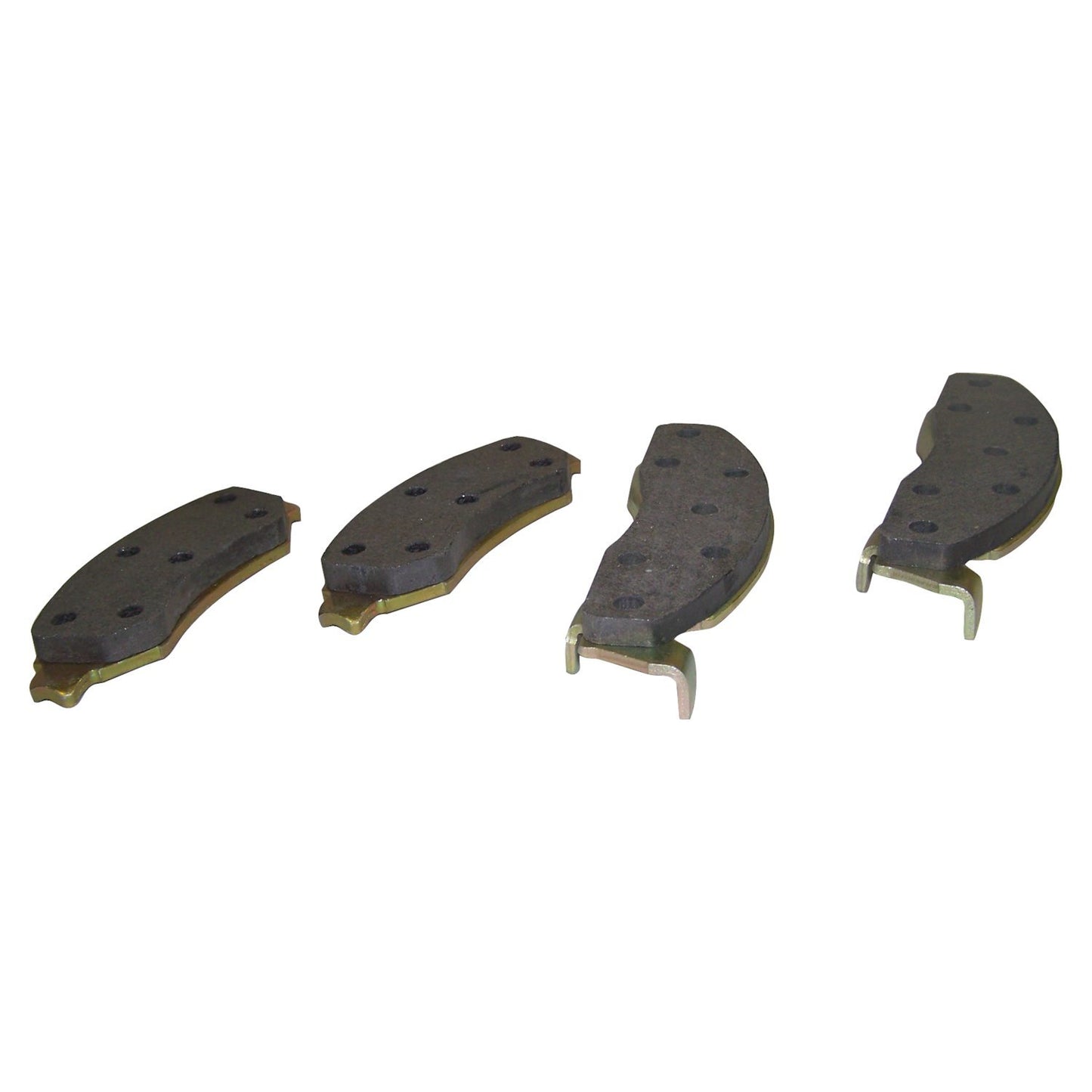 Front Brake Pad Set for 1976-77 Jeep CJ-5, CJ-7, 1978 w/ 6 Bolt Caliper Bracket Crown Automotive
