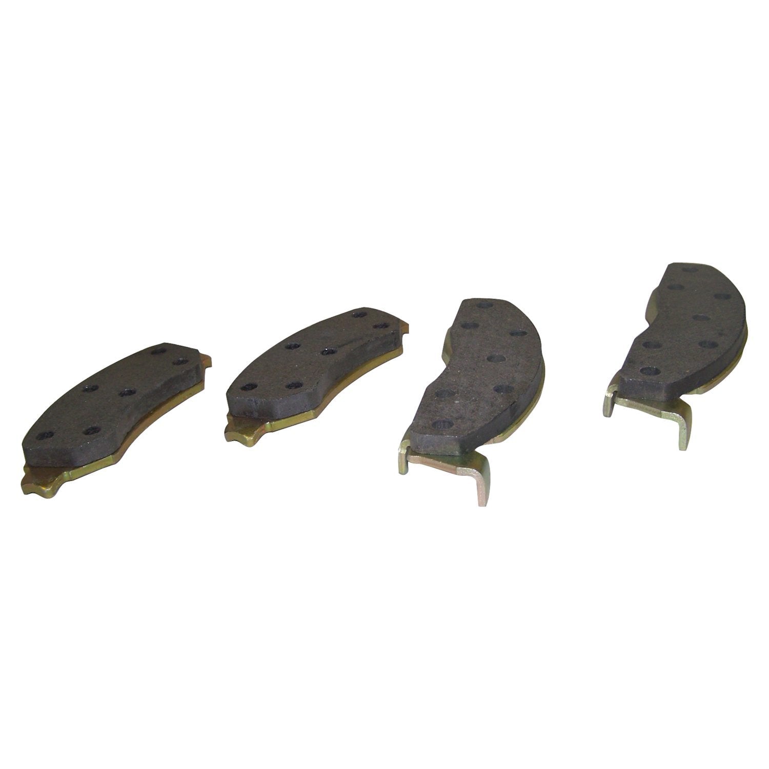 Front Brake Pad Set for 1976-77 Jeep CJ-5, CJ-7, 1978 w/ 6 Bolt Caliper Bracket Crown Automotive