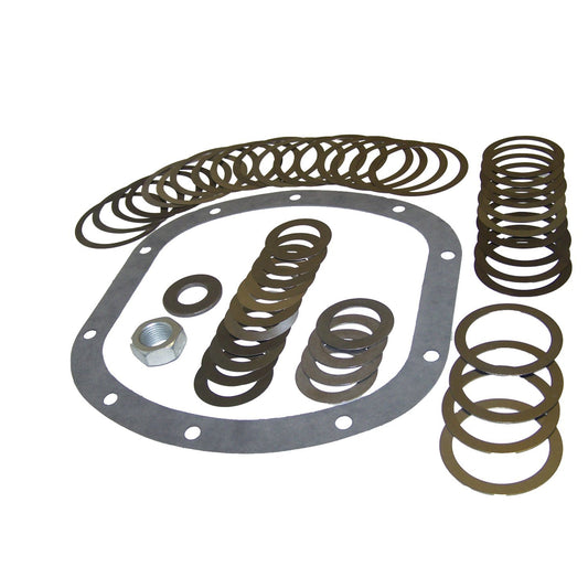 Pinion & Differential Shim Kit for 71-86 CJ, SJ, JSeries, C101 w/ D30 Front Axle Crown Automotive