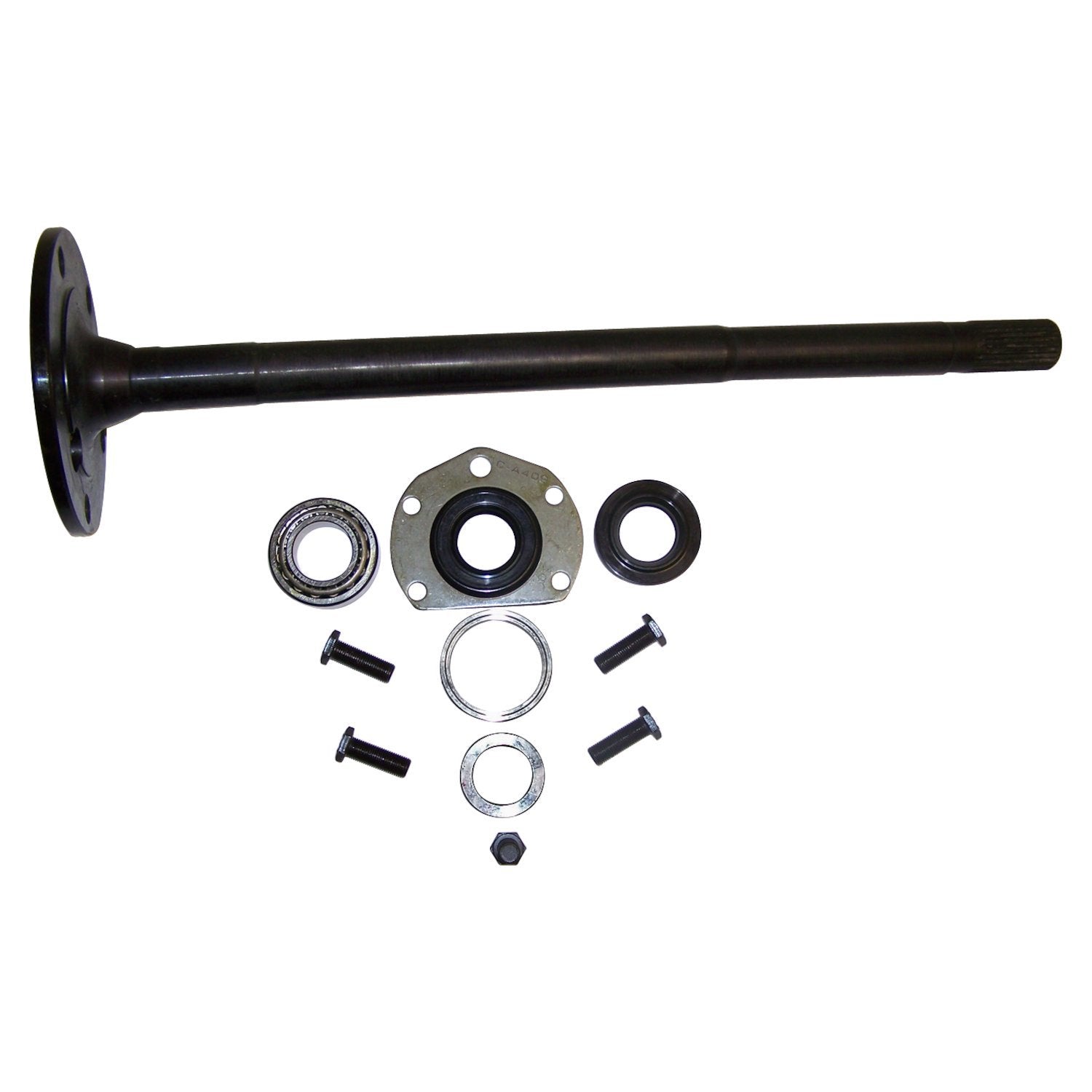 1-Piece Left Axle Shaft Kit for Misc 76-83 CJ5, 76-81 CJ7, CJ8 w/ AMC 20 Rear Ax Crown Automotive