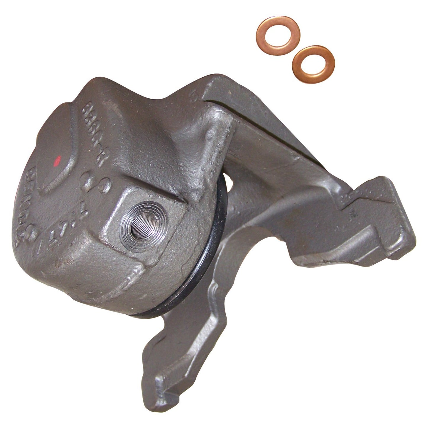 Front Left Brake Caliper for 1978-81 Jeep CJ-5, 7, 8 w/ 2 Bolt Caliper Brackets Crown Automotive