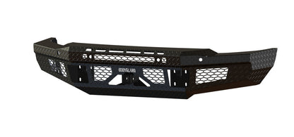 FT Front Bumper Base For 2024-2026 Silverado 2500/3500 HD Sensor Cutouts Fog Cutouts Receiver Bodyguard Bumpers-8