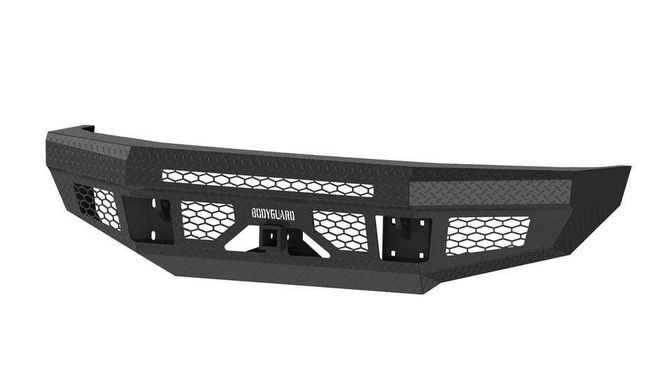 FT Front Bumper Base For 2017-2022 Ford F250/350 Superduty No Sensor Fog Cutouts Receiver Bodyguard Bumpers-2