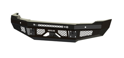 FT Front Bumper Base For 2024-2026 Sierra 2500/3500 HD Sensor Cutouts Fog Cutouts Receiver Bodyguard Bumpers-3