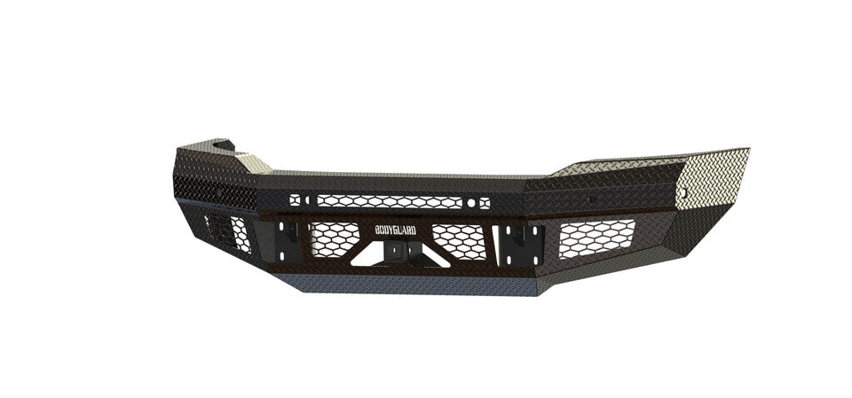 FT Front Bumper Base For 2019-2026 Ram 2500/3500 HD Sensor Cutouts Fog Cutouts Receiver Bodyguard Bumpers-1