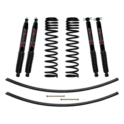 3 Inch Suspension Lift Kit 84-01 Cherokee XJ W/Front Dual Rate Long Travel Coil Springs Rear Add A Leafs Skyjacker-3