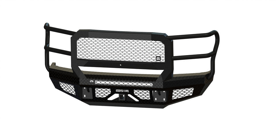 FT Front Bumper Extreme For 2017-2022 Ford F250/350 Superduty No Sensor Fog Cutouts Receiver With Mesh Grill With Camera Harness Bodyguard Bumpers-4