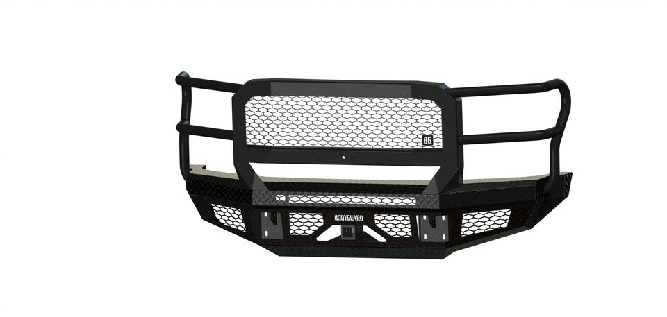 FT Front Bumper Extreme For 2017-2022 Ford F550 Superduty No Sensor Fog Cutouts Receiver With Mesh Grill No Camera Harness Fits 450/550 Fender Trim Bodyguard Bumpers-4