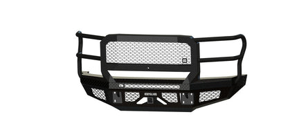 FT Front Bumper Extreme For 2017-2022 Ford F550 Superduty No Sensor Fog Cutouts Receiver With Mesh Grill No Camera Harness Fits 450/550 Fender Trim Bodyguard Bumpers