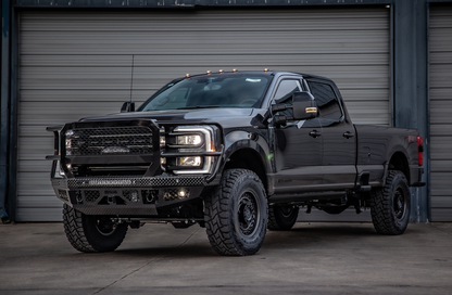 FT Front Bumper Extreme For 2023-2026 Ford F250/350 Superduty Sensor Cutouts Fog Cutouts Receiver With Mesh Grill With Camera Harness Bodyguard Bumpers-10