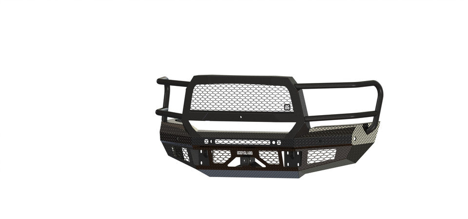 FT Front Bumper Extreme For 2019-2026 Ram 2500/3500 HD Sensor Cutouts Fog Cutouts Receiver With Mesh Grill No Camera Harness Bodyguard Bumpers-3