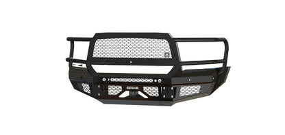 FT Front Bumper Extreme For 2019-2026 Ram 4500/5500 HD Sensor Cutouts Fog Cutouts Receiver With Mesh Grill Fits 4500/5500 Fender Flare Only Bodyguard Bumpers