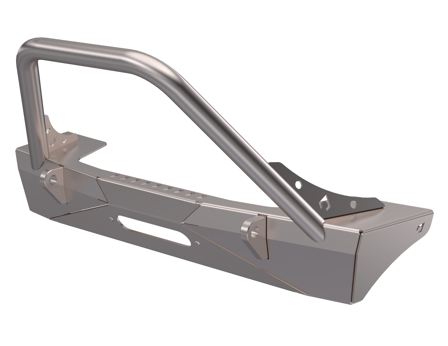 Jeep JL,JT,JK Sentinel Front Bumper with Hoop Artec Industries-1