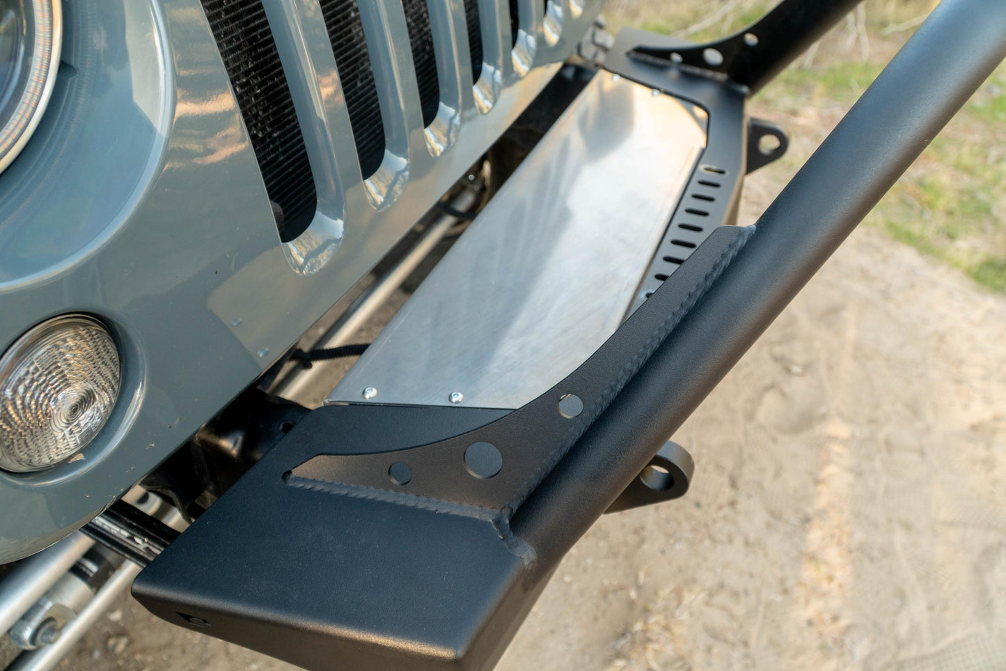 JL,JT,JK Sentinel Front Bumper No Winch Cover Artec Industries-2