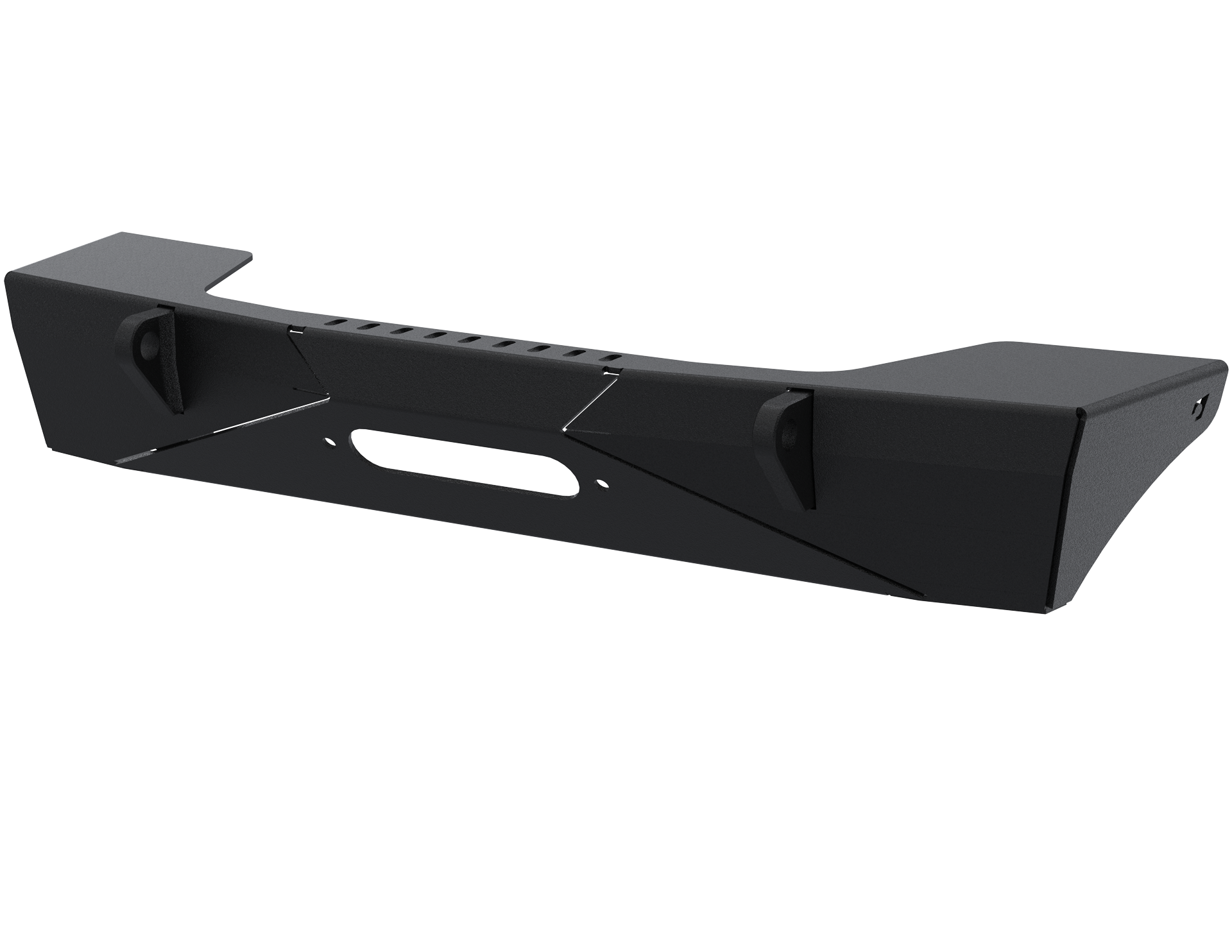 Jeep JL,JT,JK Sentinel Front Bumper - Black Powder Coat Artec Industries-2