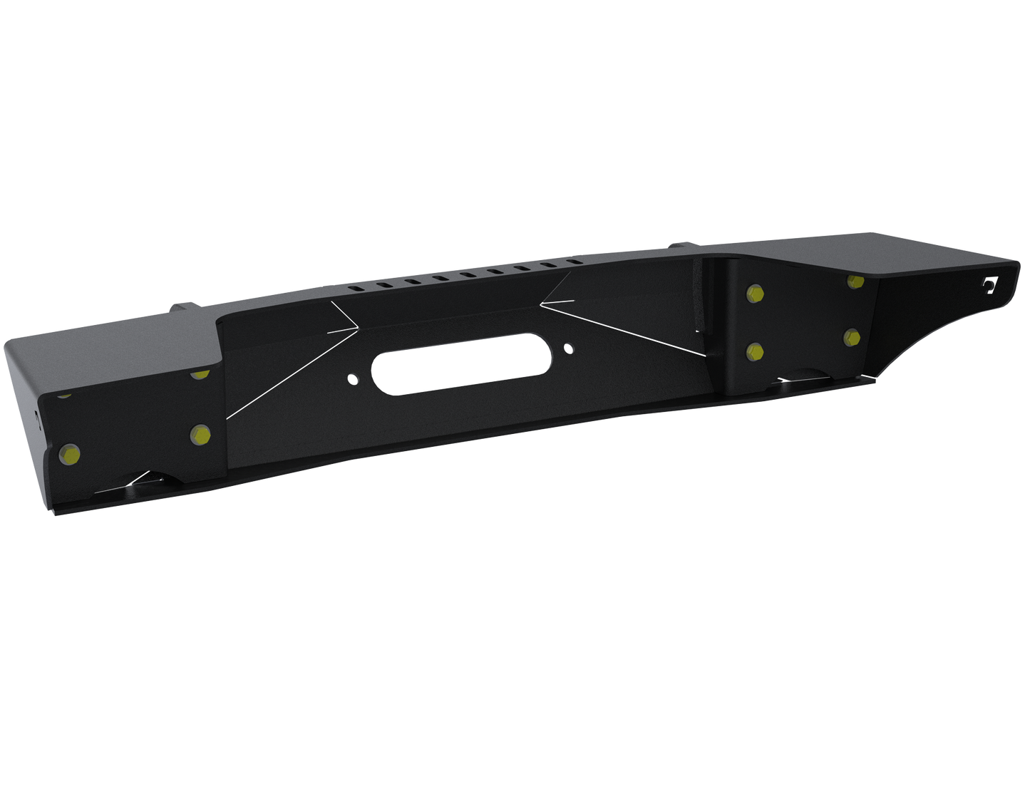 Jeep JL,JT,JK Sentinel Front Bumper - Black Powder Coat Artec Industries-7