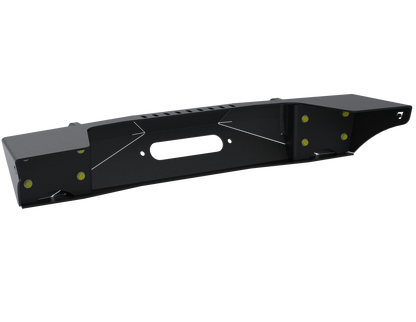 Jeep JL,JT,JK Sentinel Front Bumper - Black Powder Coat Artec Industries-7