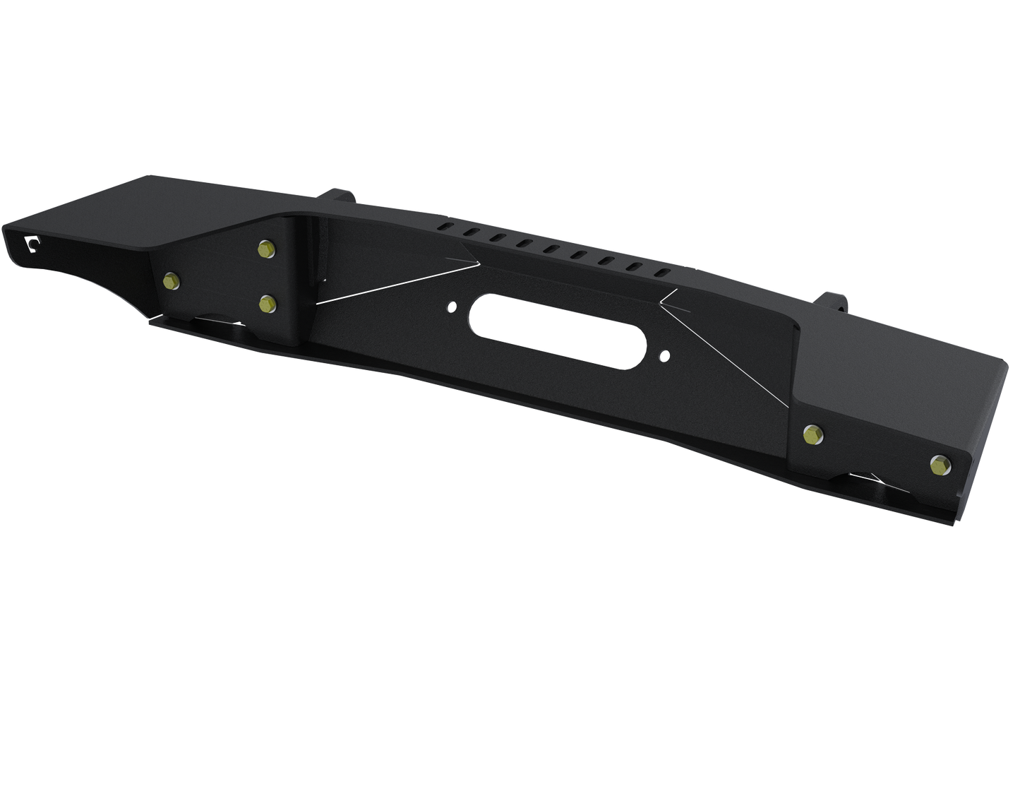 Jeep JL,JT,JK Sentinel Front Bumper - Black Powder Coat Artec Industries-8