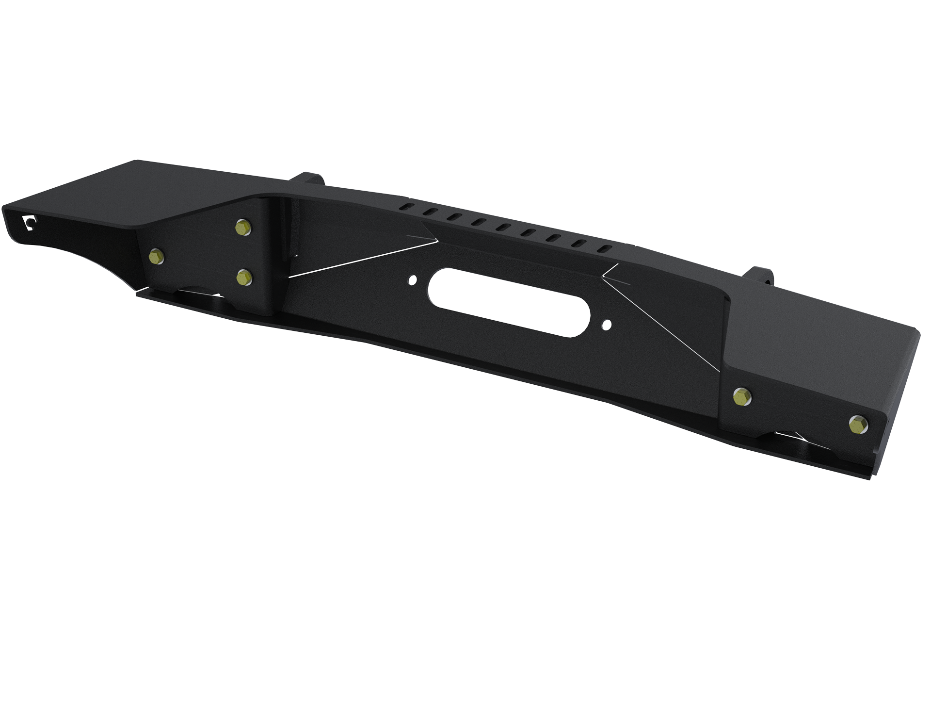 Jeep JL,JT,JK Sentinel Front Bumper - Black Powder Coat Artec Industries-8