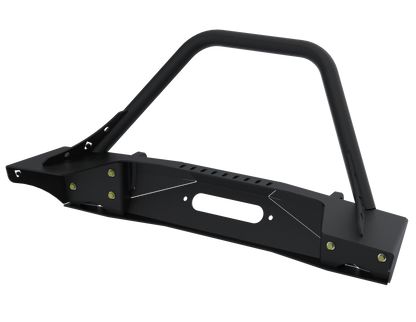 Jeep JL,JT,JK Sentinel Front Bumper with Hoop - Black Powder Coat Artec Industries-12