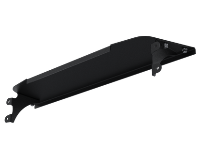 JL,JT,JK Sentinel Front Bumper No Winch Cover - Black Powder Coat Artec Industries-4