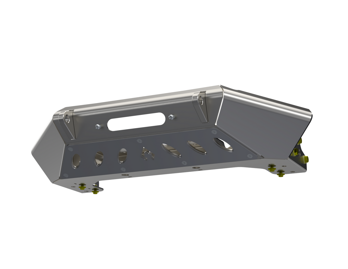 07-Up Jeep Wranger/Gladiator High Clearance Front Bumper Powdercoat Black Steel Artec Industries