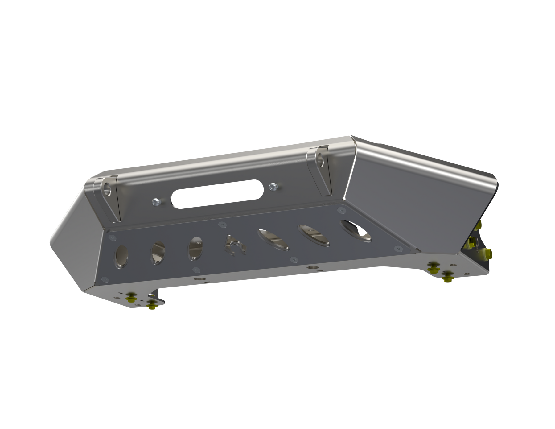 07-Up Jeep Wranger/Gladiator High Clearance Front Bumper Powdercoat Black Steel Artec Industries