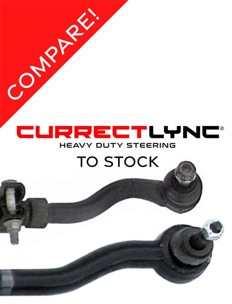 Currectlync Modular Extreme Duty Tie Rod 07-18 Wrangler JK Bolt-On 1 5/8 Inch Diameter RockJock 4x4-1