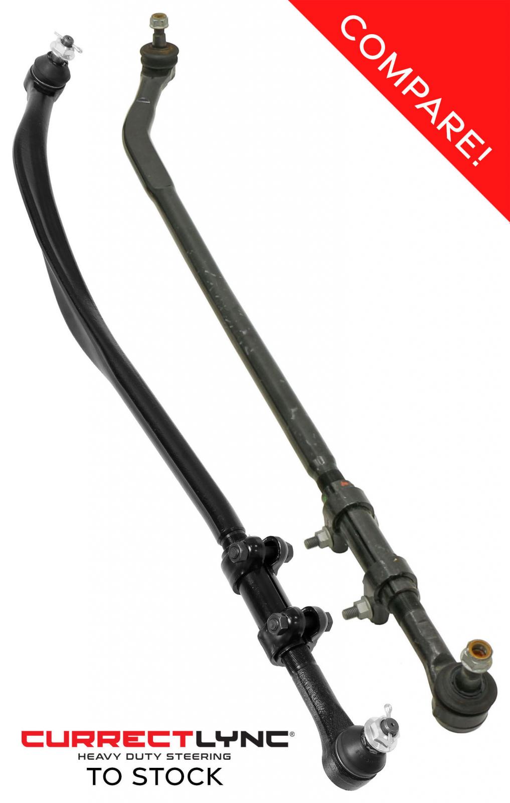 Currectlync JK Drag Link Organically Shaped Forged Chromoly RockJock 4x4-3