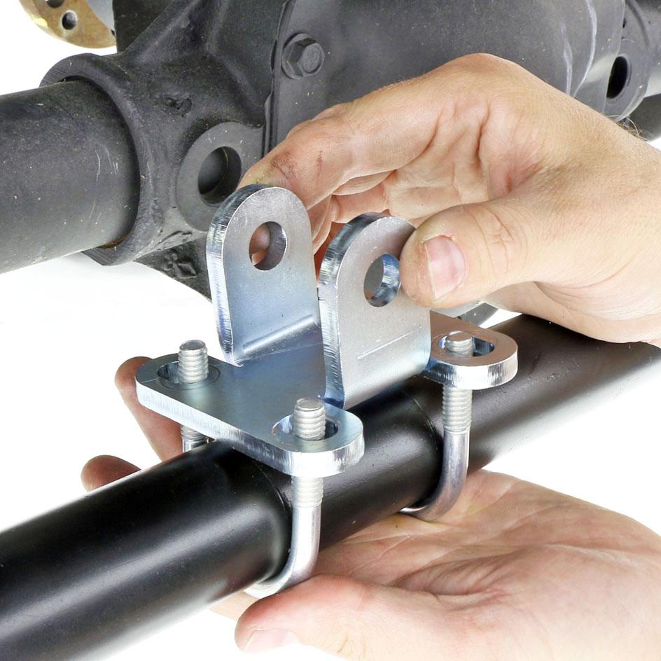 Currectlync Steering System 07-18 Wrangler JK Bolt-On Includes 1 1/2 Inch Diameter Tie Rod/Forged Drag Link HD Steering Stabilizer Shock Mounting Kit RockJock 4x4-4