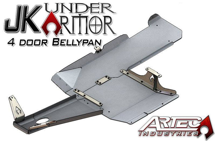 Artec Industries JK Under Armor 2 Door Bellypan Kit 12-16 Wrangler JK Artec Industries