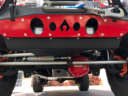 JK Nighthawk Front Bumper Swaybar Disconnect Skid Artec Industries-2