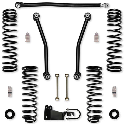 2.5 Inch Adventure Mid-Arm System Suspension System for Jeep Wrangler JK Rock Krawler-2