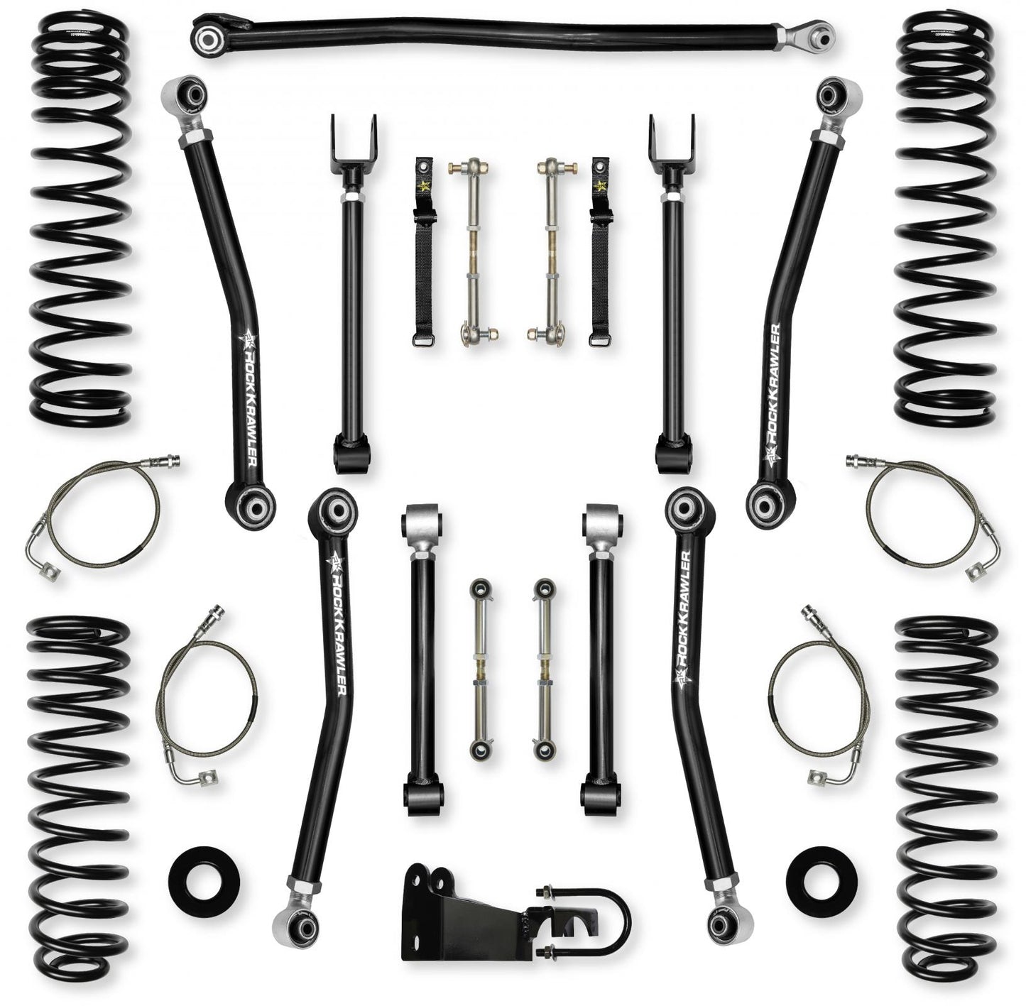 2.5 Inch Adventure X Suspension System for Jeep Wrangler JK Rock Krawler-2