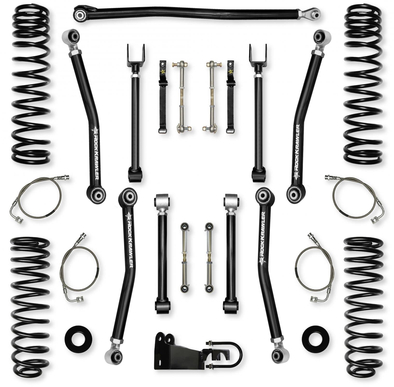 2.5 Inch Adventure X Suspension System for Jeep Wrangler JK Rock Krawler-2