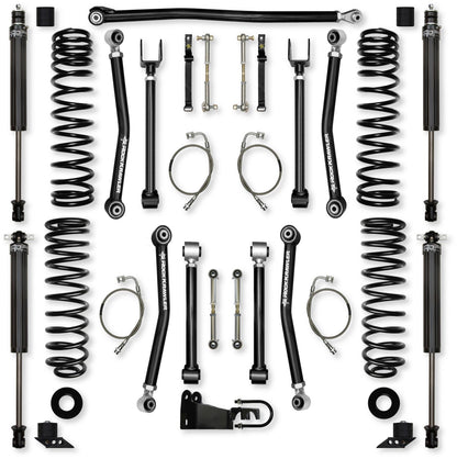 2.5 Inch Adventure X Suspension System for Jeep Wrangler JK Rock Krawler