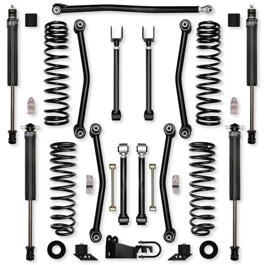 2.5 Inch Ultimate Adventure Suspension System for Jeep Wrangler JKU Rock Krawler