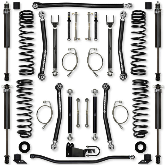 2.5 Inch X-Factor Suspension System for Jeep Wrangler JKU Rock Krawler