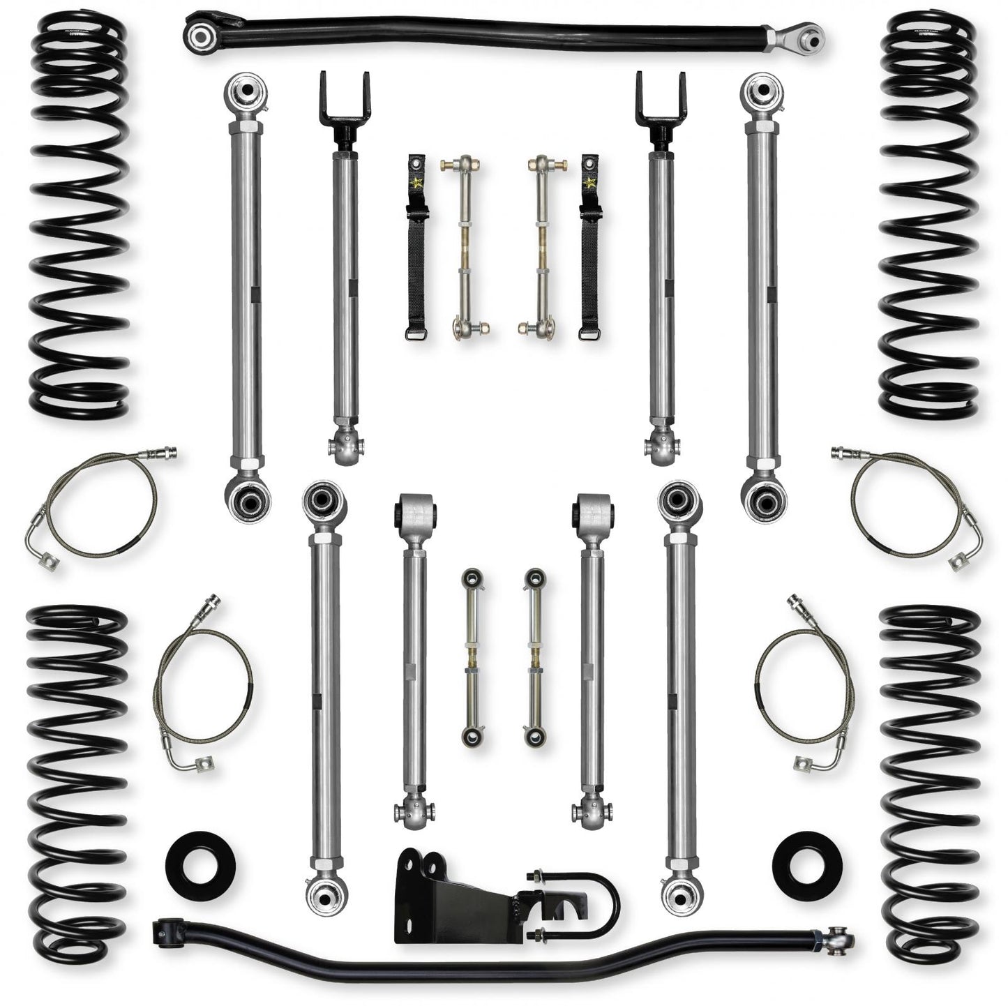 2.5 Inch X-Factor PRO Suspension System for Jeep Wrangler JK Rock Krawler-2