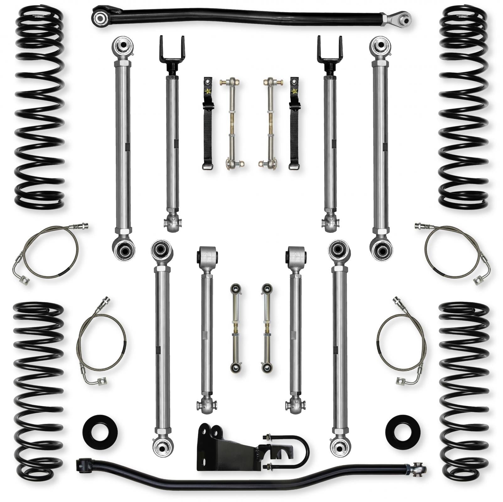 2.5 Inch X-Factor PRO Suspension System for Jeep Wrangler JK Rock Krawler-2