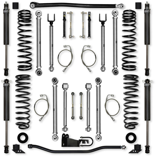 2.25 Inch X-Factor Pro Elite Suspension System for Jeep Wrangler JKU RRD IFP SHOCKS Rock Krawler