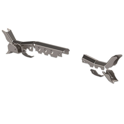 JK Apex Front Axle Armor Kit Dana 30 with Stock Trackbar For 07-18 Wrangler JK Artec Industries