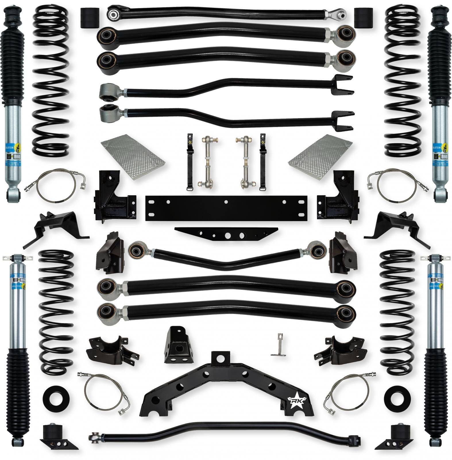 3.5 Inch Adventure X Long-Arm Suspension System for Jeep Wrangler JK Rock Krawler-1