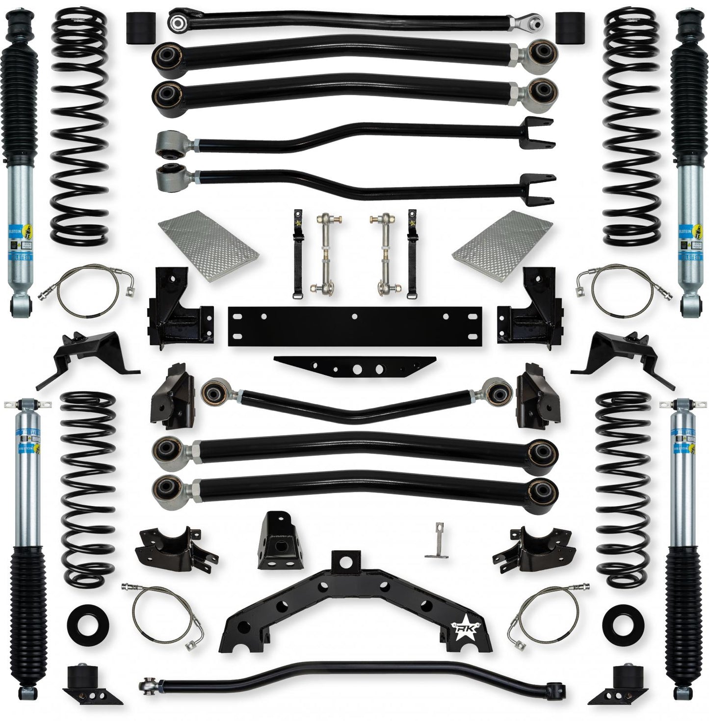3.5 Inch Adventure X Long-Arm Suspension System for Jeep Wrangler JKU Rock Krawler-1
