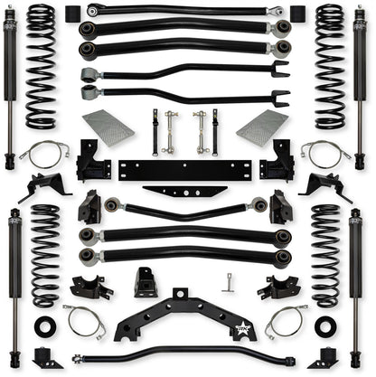 3.5 Inch Adventure X Long-Arm Suspension System for Jeep Wrangler JKU Rock Krawler
