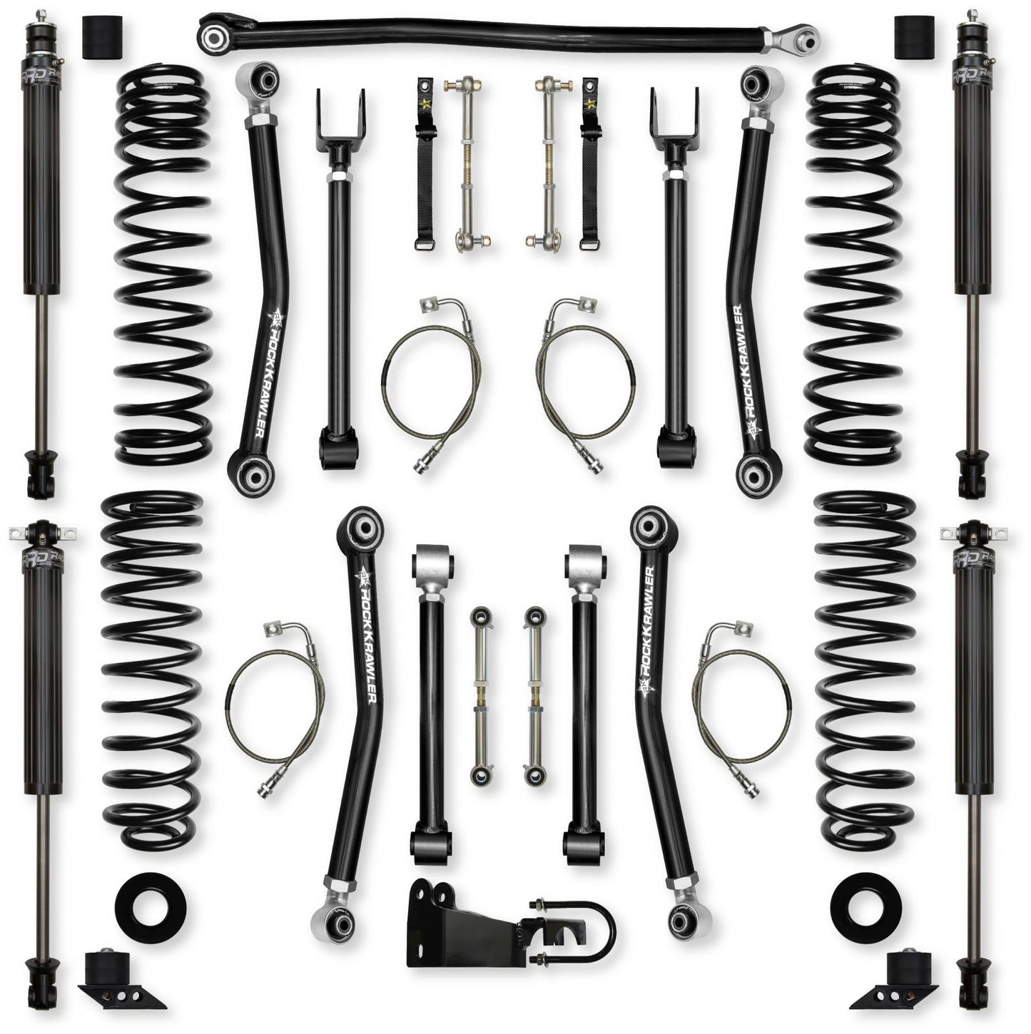 3.5 Inch Adventure X Suspension System for Jeep Wrangler JK Rock Krawler