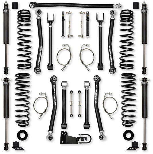 3.5 Inch Adventure X Suspension System for Jeep Wrangler JKU Rock Krawler