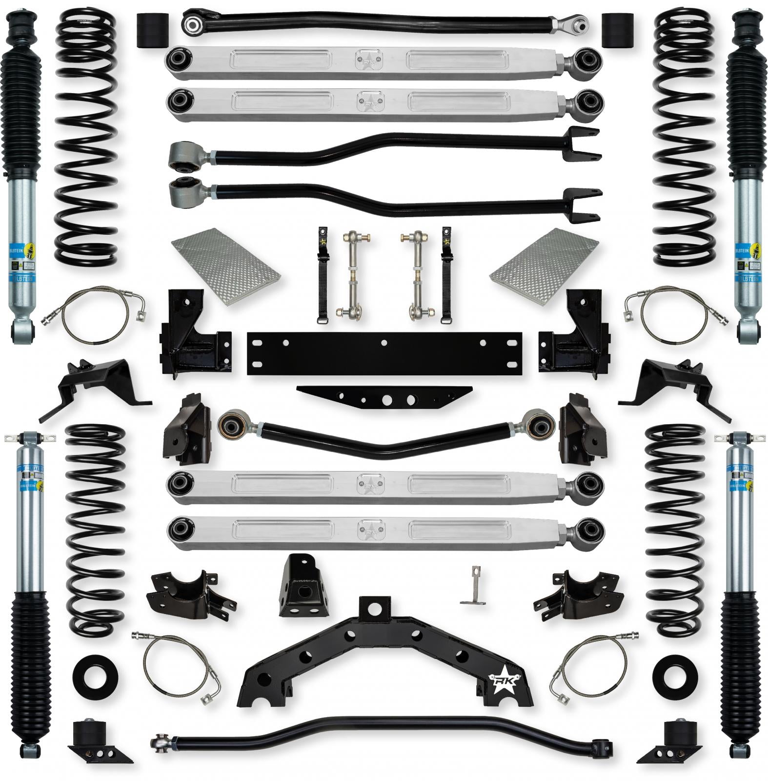 3.5 Inch Adventure X Pro Elite Long-Arm Suspension System for Jeep Wrangler JK Rock Krawler-1