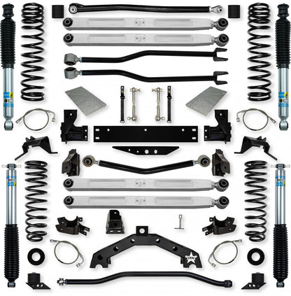 3.5 Inch Adventure X Pro Elite Long-Arm Suspension System for Jeep Wrangler JKU Rock Krawler-1