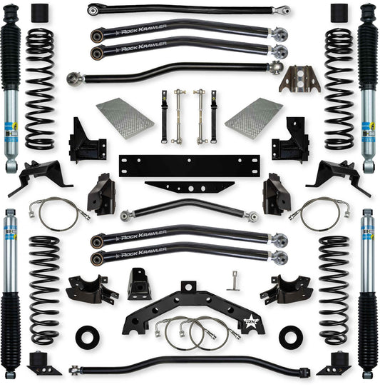 3.5 Inch X Factor X2 Long-Arm System for Jeep Wrangler Jk Rock Krawler-1
